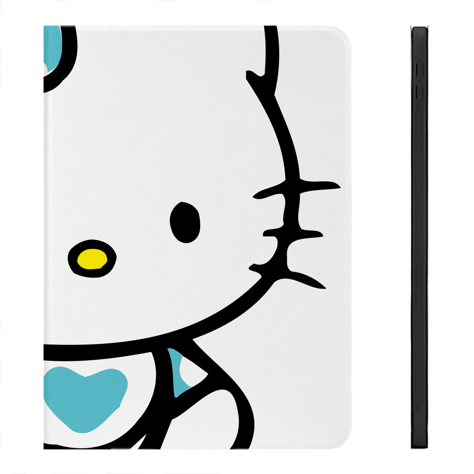 （画像用） Hello Kitty ハローキティ IPadケース ペンホルダー付き ブックスタイルデザイン